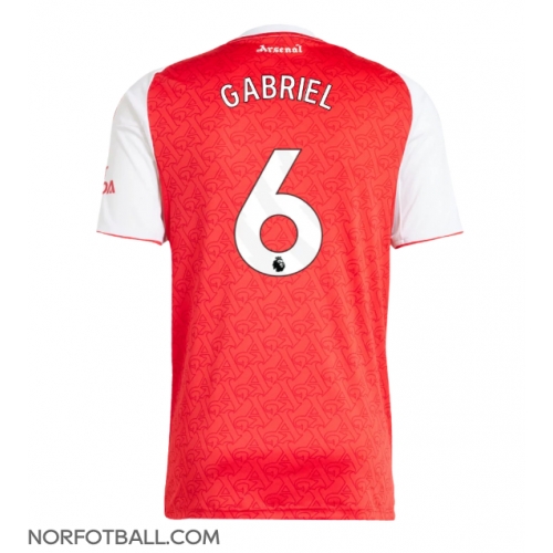 Billige Fotballdrakt Arsenal Gabriel Magalhaes #6 Replika Hjemmedrakt 2025-26 Kortermet Billige Fotballdrakt Arsenal Gabriel Magalhaes #6 Replika Hjemmedrakt 2025-26 Kortermet